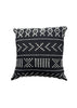 SQUARE EMBROIDERED WOOL CUSHION