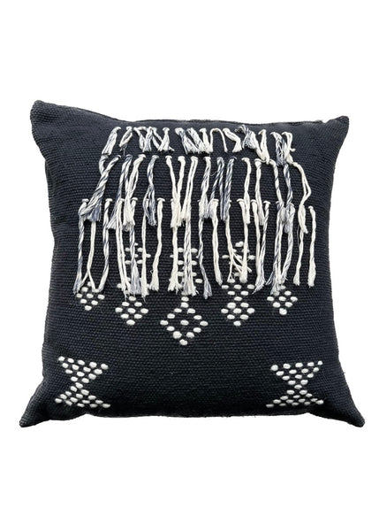 FANCY EMBROIDERED WOOL CUSHION