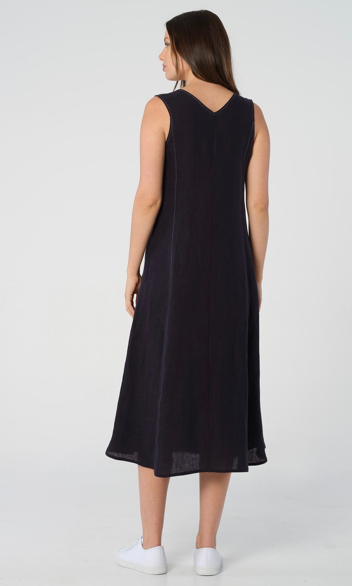 Linen Trapeze Dress Anna Hoffmann Linen Trapeze Dress Anna Hoffmann